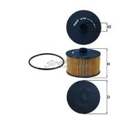 KNECHT (OX 968D) Ölfilter für Mercedes Nissan Renault DACIA SMART