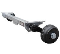 KNOTT gebremste Achse 1350 kg 1200 mm 1570 mm 5x112 für schwere Anhänger
