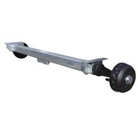 KNOTT Pkw-Anhänger Achse 1350 kg, 1400 mm, gebremst