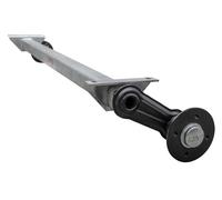 KNOTT ungebremste Achse 750 kg 1260 mm 4x100 für leichte PKW-Anhänger