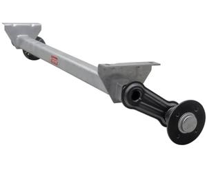 Knott VG7-L Achse ungebremst 750 kg für Anhänger UNITRAILER 1070 mm 1370 mm 4x100 Anhängerachse komplett für PKW Anhänger