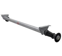 Knott VG7-L Anhängerachse ungebremst 750 kg 4x100 für PKW Anhänger UNITRAILER 1260 mm 1560 mm Achse mit Radnabe für Räder Reifen Stema