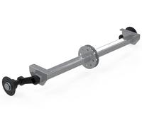 Ungebremste Achse für KNOTT VG7 Anhänger 750 kg 1607 mm 4x100