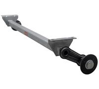 KNOTT VG7 ungebremste Achse für Leichtanhänger UNITRAILER 750kg 1260mm 1560mm 4x100