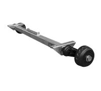 KNOTT VGB13-M gebremste Achse für Anhänger/Träger 1350 kg 1450 mm 1900 mm 5x112
