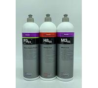 Koch Chemie Profi Politur Set 3X 1L Heavy Cut + Hochglanz + Finish Politur