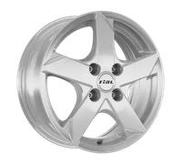 ALUFELGEN RIAL, KODIAK, 5,5X14 ET35 4X100 57,1, POLAR-SILBER