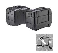 Koffer Set Seitenkoffer GIVI TRK46 Schwarz Für BMW 1200 R GS (K25) 2004-2012