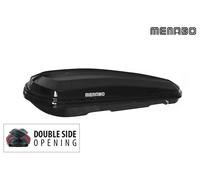 Menabo | Dachbox Diamond 450 Liter schwarz glänzend Duo-Lift (000093100000)