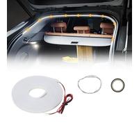 Kofferraum Lichtstreifen - 4M Kofferraumbeleuchtung mit Dynamic Flowing Car Trunk, LED Band mit automatischem Sensor, Ambientebeleuchtung Auto Innenraum Kofferraum, wasserdichtes für 12V Fahrzeuge