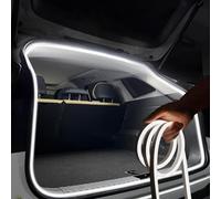 Kofferraum Lichtstreifen, 4m LED Kofferraum Streifen, Dynamic Flowing Car Trunk Light Strip, Kofferraumbeleuchtung Led, Automatischer Sensor Tail Box für Auto Kofferraum Dekoration(Dynamic Version)