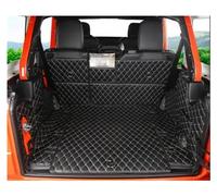 Kofferraumabdeckung Für Jeep Für Wrangler Für JL 4 Tür 2022 2021 2020 2019 2018 Cargo-Liner Boot Teppiche Auto Stamm Matten Auto Fracht Hinten Stamm Matte Kofferraumschutzmatte(1)