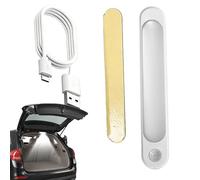 Kofferraumbeleuchtung - LED-Lampe für Kofferraum, wiederaufladbar mit Magnet | Motorhaubenlampe wiederaufladbar mit automatischem Sensor für Mechaniker, für Fahrzeuge, LKW, Traktoren, Anhänger, SUV