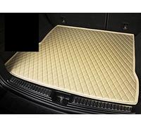 Kofferraummatte Aus PU-Leder Für Benz C-Klasse S205 Innendetails Autozubehör Kofferraum(Beige)