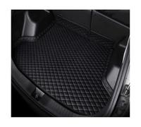 Kofferraummatte Für Skoda Für Karoq 2018-2022 Für Kamiq Für Kodiaq 2019-2023 PU Leder Angepasst Kofferraum Matte Zubehör Teppich Anti Rutsch Schmutzmatte(All Black B)
