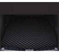 Kofferraummatten Kofferraum-Aufbewahrungspolster aus Leder für Hyundai für Elantra 2010-2015 Ladefläche hintere Abdeckung wasserdichte Bodenmatte Kofferraumschutzdecke(Schwarz)