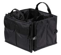 Kofferraumtasche für das Auto, faltbar, groß (53 x 38,5 x 27 cm) schwarz