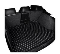 Kofferraumwanne Auto Für Hyundai Für Ioniq 5 NE 2022-2025 Elektrische Version Pads Fach Teppich Schlamm Auto Zubehör Leder Stamm Matten(Main Pad Black White)