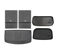 Kofferraumwanne Für Tesla Für Modell Y Für 7-Sitzer 2020-2023 TPE Kofferraum Matte & Sitze Cargo Liners Auto Kofferraum Frunk Untere Fach Matte Kfz-Ladungseinlagen (Color : Cargo Full Sets)