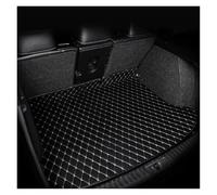 Kofferraumwanne Kofferraummatte Für Hyundai Für Ioniq 5 NE 2022 2023 2024 2025 Leder-Kofferraummatten Elektrische Version Gute Pads Tablett Teppich Schlamm Autozubehör(Main Pad Black White)