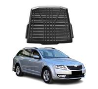 OMAC Kofferraumwanne Laderaumwanne kompatibel mit Skoda Octavia Kombi 2013-2019 Gummi TPE