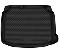 WALSER XTR Kofferraumwanne für Seat Leon Schrägheck (5F1) 5-Türer 2012-2020, 100% passgenaue Antirutschmatte Auto, Gummimatte Auto, Kofferraum Schutzmatte, Auto Gummimatten