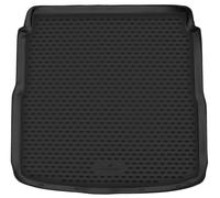 WALSER XTR Kofferraumwanne für VW Golf 5 Variant (1K5) 2007-2009, Golf 6 Variant (AJ5) 2009-2014, 100% passgenaue Antirutschmatte Auto, Kofferraum Schutzmatte, Auto Gummimatten