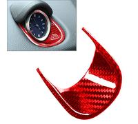 Kohlefaser Armaturenbrett Uhr Abdeckung Trim fits Maserati Ghibli Quattroporte