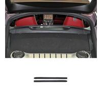 Kohlefaser Aufkleber Rücksitz-Dekorverkleidung für Porsche 718 2016-2022