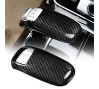 Kohlefaser Getriebeschalter-Kopf-Abdeckungsschmuck Für Audi A8 2011-2017 Schwarz