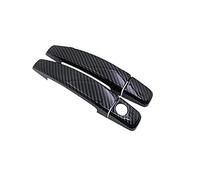 Kohlefaser-Türgriff-Abdeckungs-Set, Ersatz für Opel für Opel Mokka X für Buick 2012-2019, Autozubehör, Aufkleber (Farbe: Griff 4-Türer) (Griff 2-Türer)