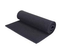 Kohleschaum-Schwamm-Luftfilter - 16 X 40 Zoll Schwarze Luftfilterpads | Aktivkohle-Medienpad | Austausch Des Klimaanlagenfilters | Ersatz Für Wohnmobil-Klimaanlagenfilter Für Luftreiniger Und Klimaanl
