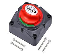 Kohree Batterie Trennschalter 12V 24V Batterietrennschalter 275A | Batterieschalter Akku Power Cut Off Schalter Hauptschalter 12V, Wasserdicht für Boot Motorrad Yacht Auto KFZ Bus RV UTV