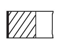 Kolbenringsatz MAHLE 101 15 N0