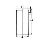 KOLBENSCHMIDT 88603110 Zylinderlaufbuchse