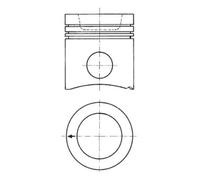 KOLBENSCHMIDT Kolben Universal für MAN 94943600