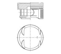 KOLBENSCHMIDT Kolben für MERCEDES-BENZ 41766620
