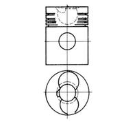 KOLBENSCHMIDT Kolben Universal für MAN 92989600
