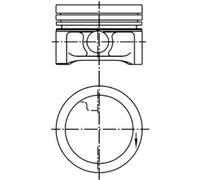 KOLBENSCHMIDT Kolben für SMART 99927600