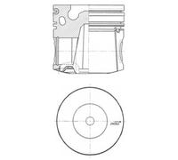 KOLBENSCHMIDT Kolben Universal 41081600