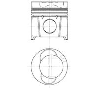 KOLBENSCHMIDT Reparatursatz, Kolben/Zylinderlaufbuchse 94416962 für MAN