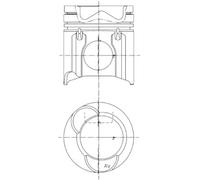 KOLBENSCHMIDT Reparatursatz, Kolben/Zylinderlaufbuchse 99844961 für RENAULT TRUCKS