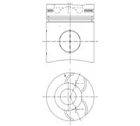 KOLBENSCHMIDT Reparatursatz Kolben/Zylinderlaufbuchse VOLVO 9,6 479380 425332