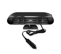 Kompakte Innenraumheizung, tragbarer Heizlüfter 12 V/24 V für Auto, wiederaufladbarer elektrischer Ventilator für LKW, SUV, Limousine, Windschutzscheibe, Armaturenbrett, Winter, Road Trip Camping