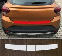 kompatibel mit Dacia Sandero Stepway ab 2020 passgenaue Lackschutzfolie Ladekantenschutz transparent