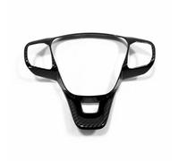 Kompatibel Mit Ford Für Kuga Für Escape 3 2020 2021 2022 2023 2024 Autozubehör Lenkradverkleidung Steuerknopf Rahmenabdeckung Autoinnenraum(Black,Size1)