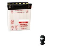 Kompatibel mit Honda 600 XL V Transalp 1988 Batterie Yuasa YB12A-B Batterien 12 AMP 12 V für Motorrad 113 x 70 x 105 mm