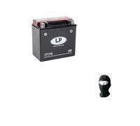 Kompatibel mit Kawasaki W 650 1999 bis 2003, gebrauchsfertige Batterie, LP YTX14-BS, 12 Ah, 12 V, speziell für Heimwerker-Motorroller, 150 x 87 x 145 mm