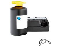 KOMPATIBEL MIT OPEL Crossland X AUTOMATISCHES REIFENREPARATURSET MIT Kompressor UND 450 ML Dunlop TECH SEALANT FLÜSSIGKEIT