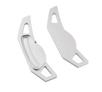 Kompatibel Mit Smart Für Fortwo Für Forfour 451 453 Auto Lenkrad Schaltwippe Schaltpaddel Extender Aufkleber Schaltwippen(Silver)